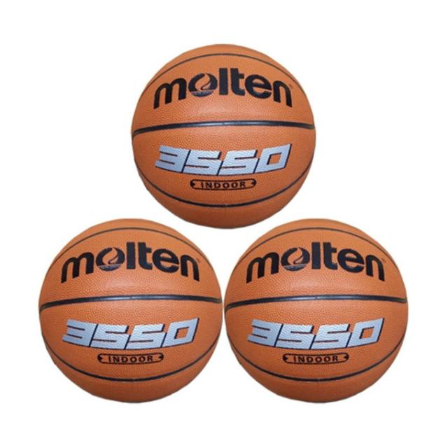 モルテン バスケットボール 6号球 3点セット 人工皮革 練習球 B6C3550 molten