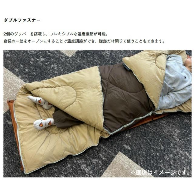 猫 ロゴス LOGOS 封筒型シュラフピローセット 丸洗いスランバーシュラフ 0