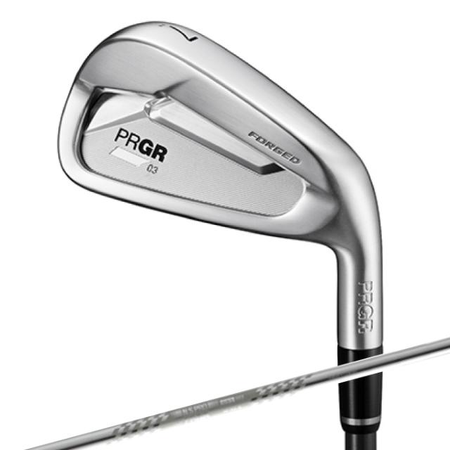 プロギア PRGR ゴルフクラブ アイアンセット 5本組 メンズ スペックスチール3 Ver.2 シャフト PRGR 03 5I Sp-ST3