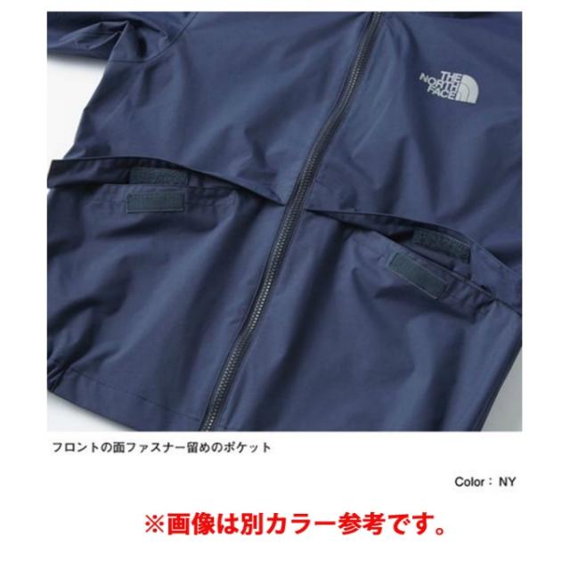 ザ・ノース・フェイス レインウェア上下セット ジュニア レインテックスユリイカ NPJ12112 TB THE NORTH FACE ノースフェイス_3