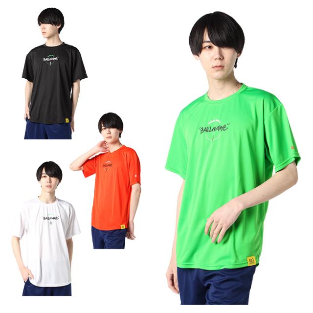 スリーポイント ThreePoint バスケットボールウェア 半袖シャツ メンズ ボールフェイクTシャツ TP570413M03