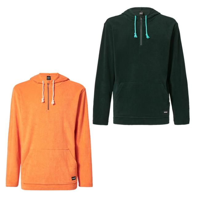 オークリー ラッシュガード 長袖 メンズ DAWNY 1/4 ZIP HOODIE