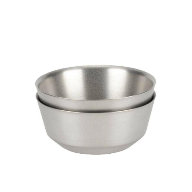 スノーピーク アウトドア 食器 チタンダブルボウル 600 TW-241 snow peak_1