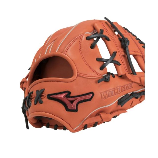 ミズノ 野球 一般軟式グローブ 内野手 メンズ WドライブRED AXI 8 1AJGR11803 MIZUNO