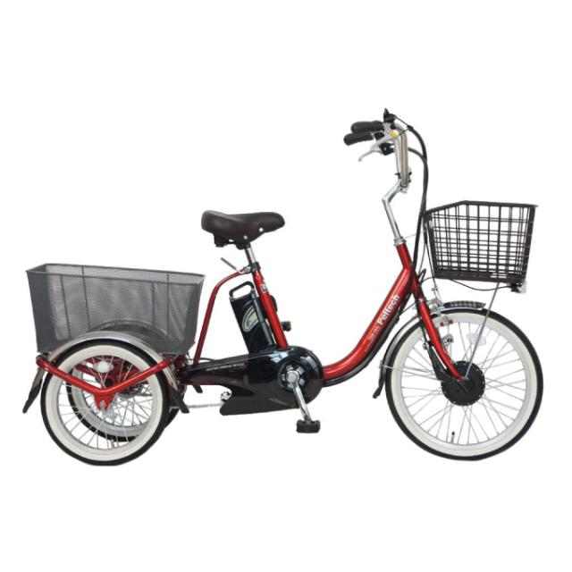 【5/15発送】【送料無料】電動自転車 1年保証付き 20/16型電動アシスト三輪車 らくらく運転 16インチ 8Ah TDR-163L-8AH 【メーカー直送】【ご自宅配送限定】‥_4