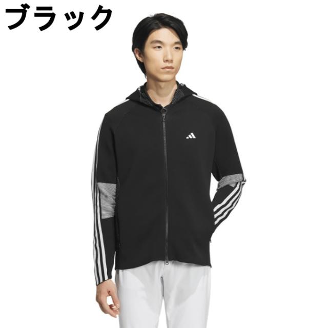 アディダス ゴルフウェア ブルゾン メンズ ULT365 PRIMEKNIT フーディージャケット IKJ47 adidas_1