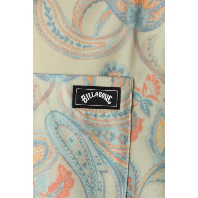 ビラボン BILLABONG ラッシュガード 半袖 メンズ ラッシュT 水陸両用 BE01A123 UVカット 水陸両用 プール 海水浴 サーフ系 アロハ柄