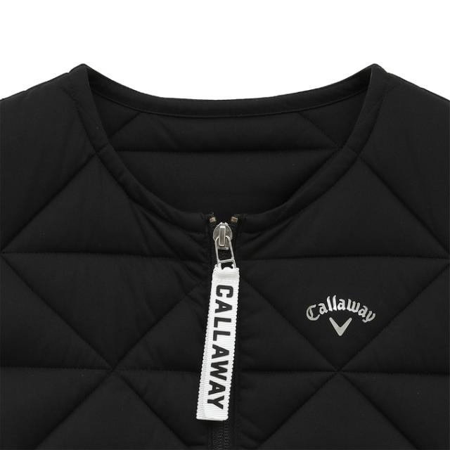キャロウェイ ゴルフウェア ベスト レディース スターストレッチフルジップ中綿ベスト C24216202 Callaway_9