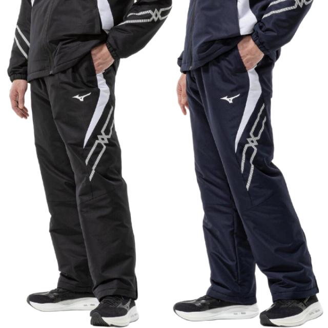 ミズノ(MIZUNO) ウインドブレーカー パンツ メンズ 吸湿発熱 MCライン ブレスサーモ中綿ウォーマーパンツ 32MFC630
