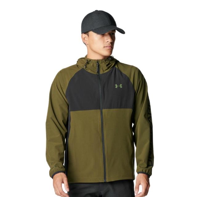 アンダーアーマー(UNDER ARMOUR) ゴルフウェア ブルゾン メンズ UAドライブ ウインド フルジップ ジャケット 6007926-308 【2025年秋冬モデル】