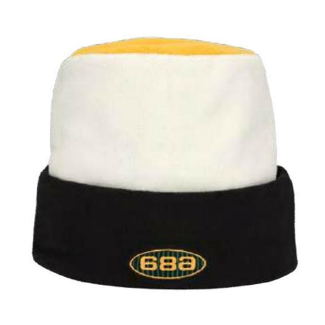 シックスエイトシックス(686) ニット帽 メンズ レディース Flatop Fleece Hat M5WNBNE221-WHTB 【国内正規品】【25-26 2026モデル】