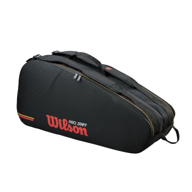 ウイルソン Wilson テニス バドミントン ラケットバッグ 6本用 メンズ レディース PRO STAFF CLASSIC 6PK RACKET BAG WR8051801001 【国内正規品】