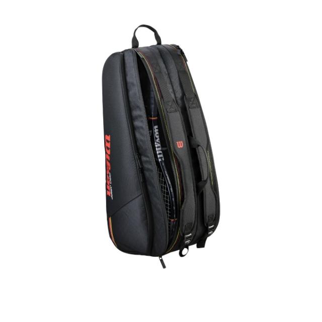 ウイルソン Wilson テニス バドミントン ラケットバッグ 6本用 メンズ レディース PRO STAFF CLASSIC 6PK RACKET BAG WR8051801001 【国内正規品】_3