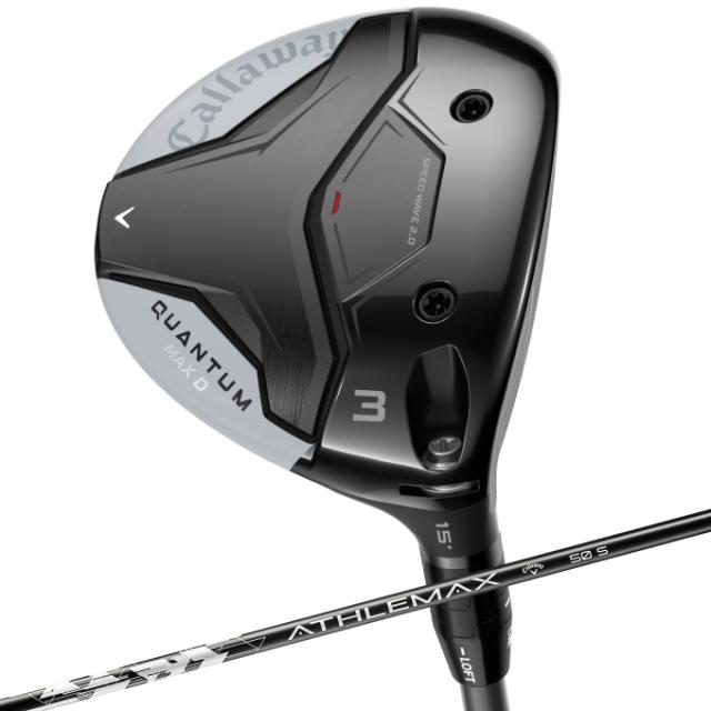 キャロウェイ ゴルフクラブ フェアウェイウッド メンズ ATHLEMAX 50 for Callaway QUANTUM MAX D FW ATHLEMAX-CW 【国内正規品】【2026年モデル】