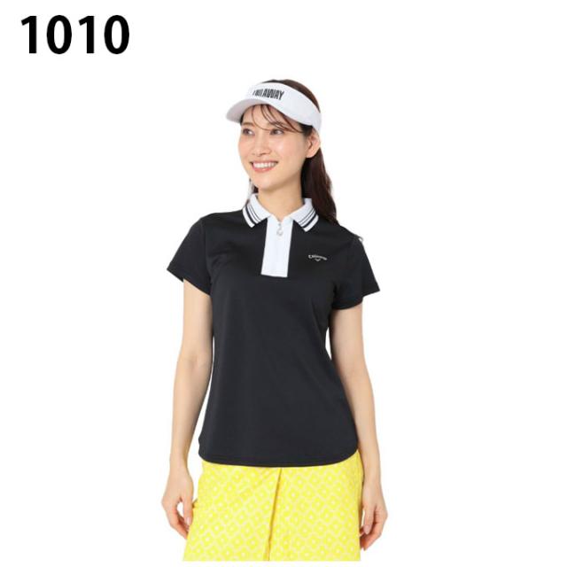 キャロウェイ ゴルフウェア 半袖シャツ レディース 裏クールHZ半袖SH C26134205 Callaway 【国内正規品】【2026年春夏モデル】_1