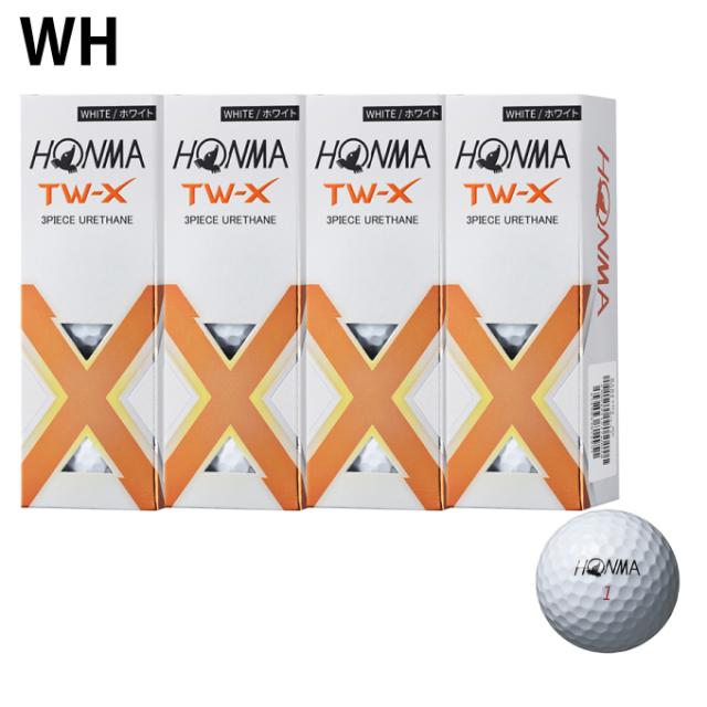 HONMA 本間ゴルフ TW-S ゴルフボール 36球 本間ゴルフ HONMA ゴルフ
