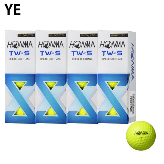 本間ゴルフ HONMA ゴルフボール 3ダース 36個入 TW-S 2024