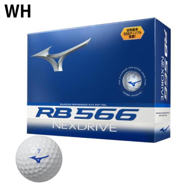 ミズノ ゴルフボール 3ダース 36個入 RB 566 ネクスドライブ 5NJBT32400 MIZUNO