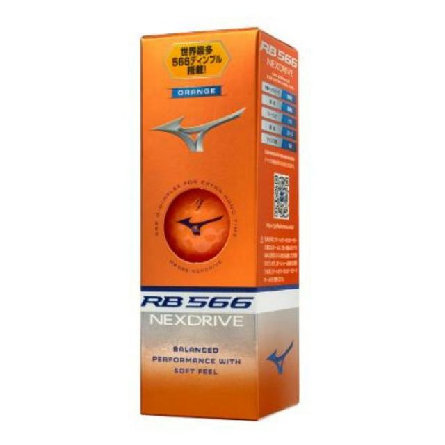ミズノ ゴルフボール 3ダース 36個入 RB 566 ネクスドライブ