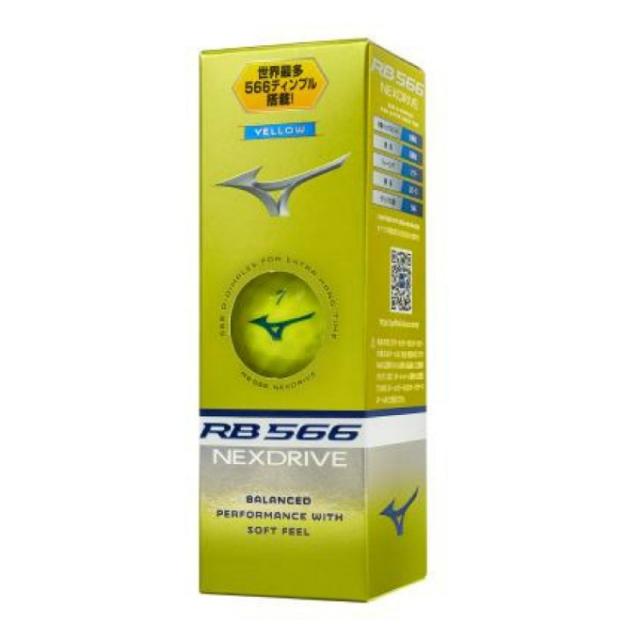 ミズノ ゴルフボール 3ダース 36個入 RB 566 ネクスドライブ