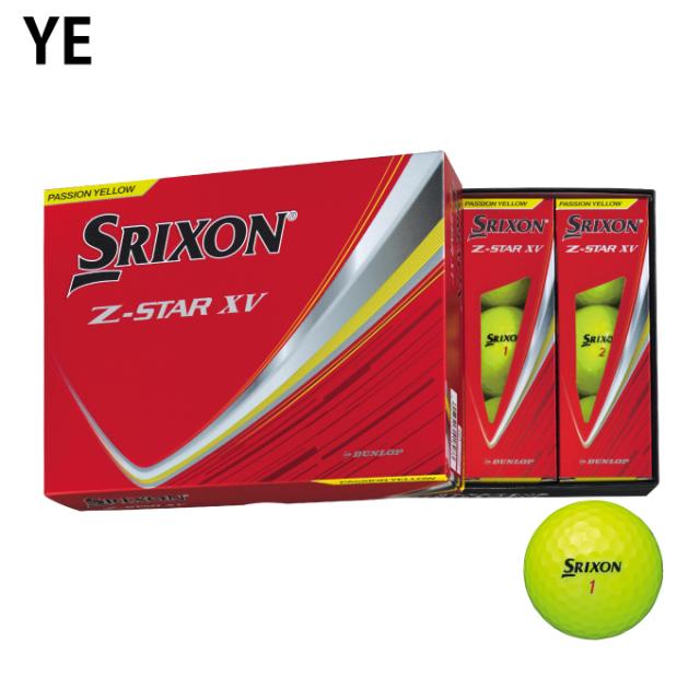 スリクソン SRIXON ゴルフボール 3ダース 36個入 ゼットスター XV STAR XV 2025