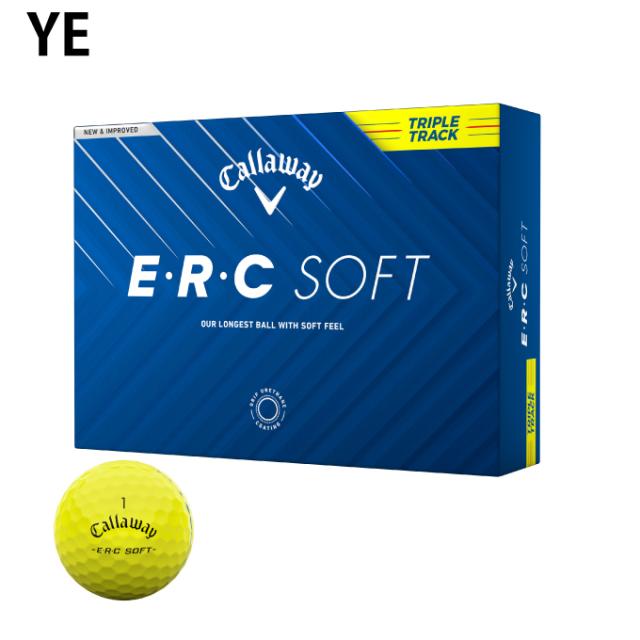 キャロウェイ ゴルフボール 3ダース 36個入 E・R・C SOFTボール ERC SOFT 2025 Callaway