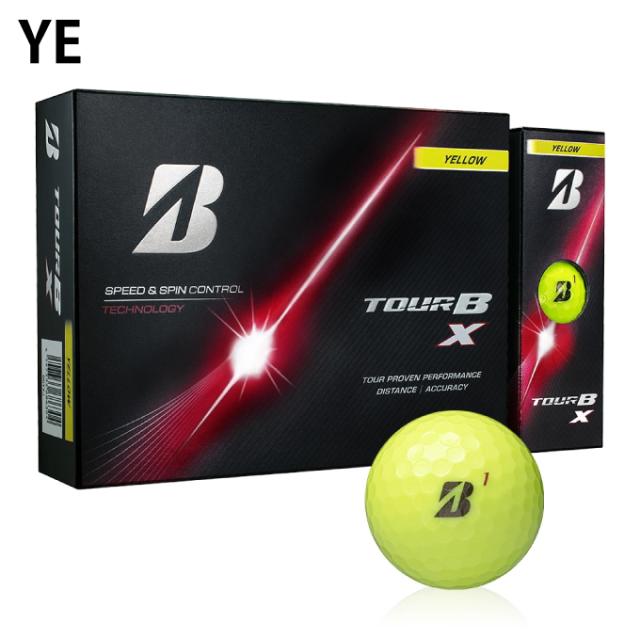 ブリヂストンゴルフ(BRIDGESTONE GOLF) ゴルフボール 3ダース 36個入 ツアー BX TOUR B X 2026 【国内正規品】【2026年モデル】