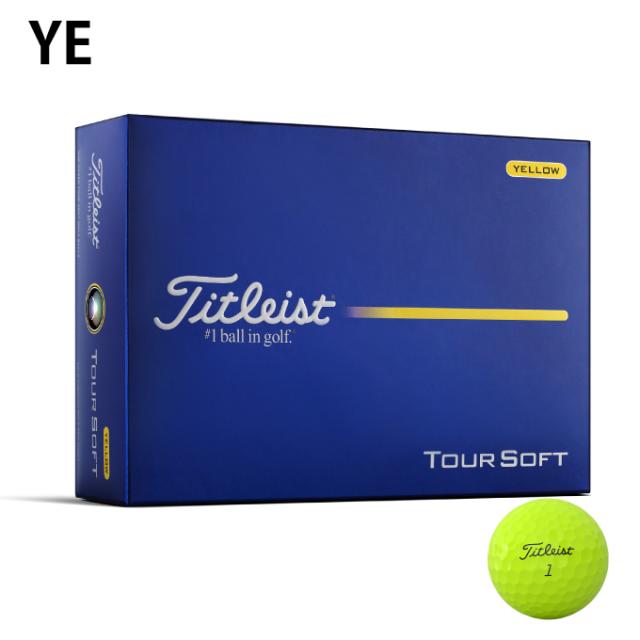 タイトリスト(Titleist) ゴルフボール 3ダース 36個入 ツアーソフト TOUR SOFT 2026 【国内正規品】【2026年モデル】