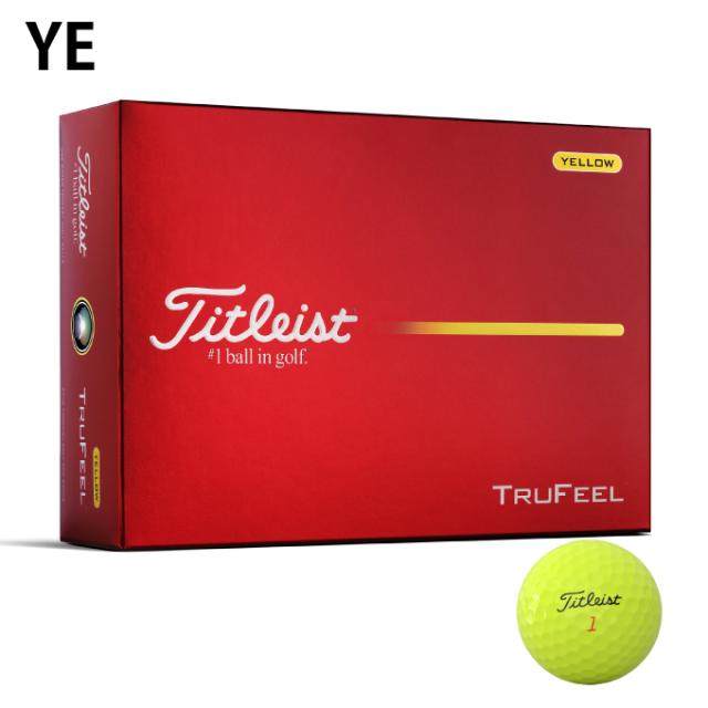 タイトリスト(Titleist) ゴルフボール 3ダース 36個入 トゥルーフィール TRUFEEL 2026 【国内正規品】【2026年モデル】