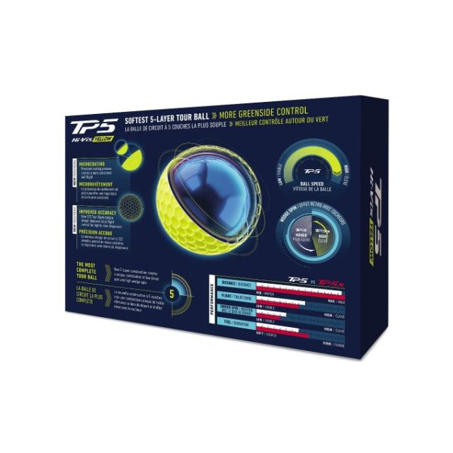 テーラーメイド(TaylorMade) ゴルフボール 3ダース 36個入 TM26 TP5 ボール TP5 2026 【国内正規品】【2026年モデル】