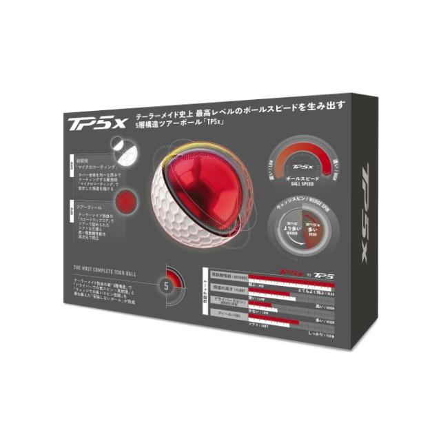 テーラーメイド(TaylorMade) ゴルフボール 3ダース 36個入 TM26 TP5x ボール TP5x 2026 【国内正規品】【2026年モデル】