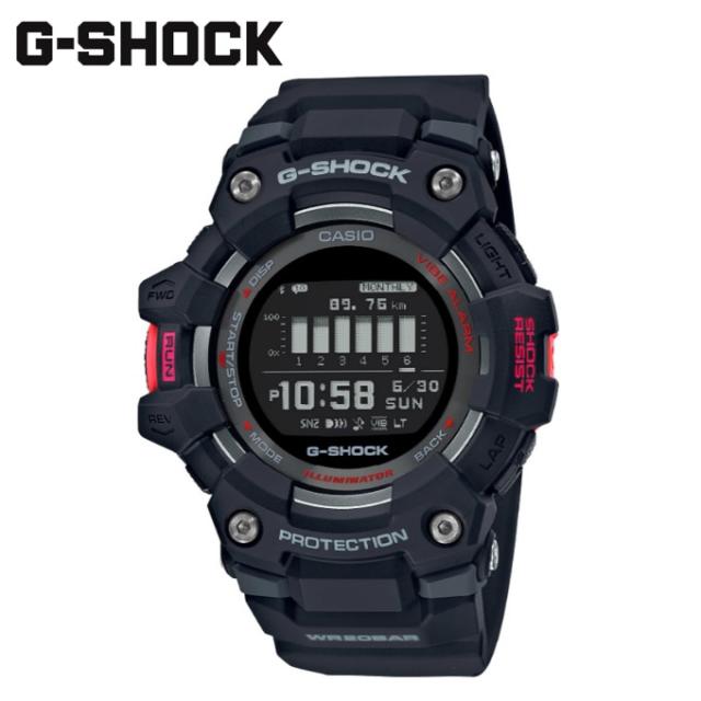 G-SHOCK Gショック カシオ 腕時計 20気圧防水 電波時計 ランニングウォッチ Bluetooth メンズ レディース G-SQUAD GBD-100-1JF