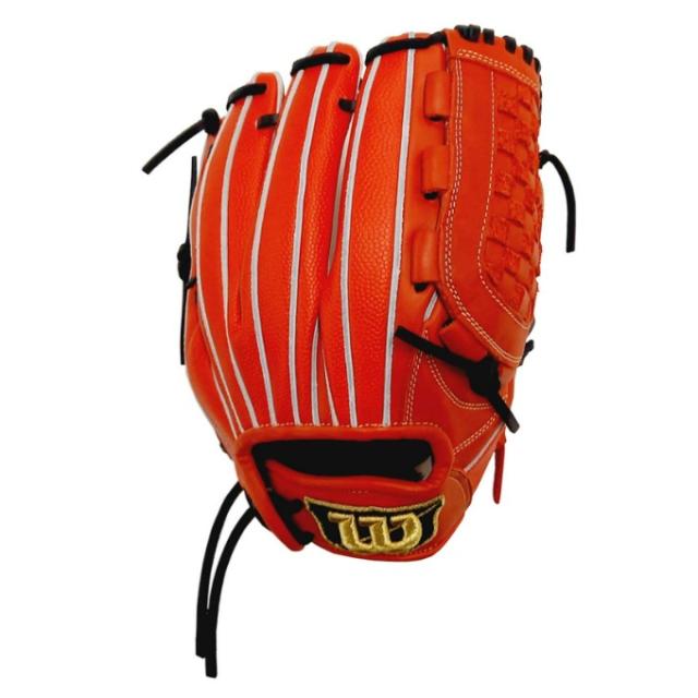 Wilson D-MAX 軟式グローブ オレンジ