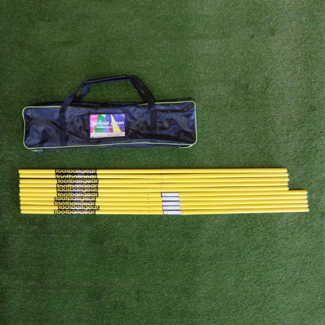 フットボールギア footballgear サッカー トレーニング用品 トレーニングポール 25mmスプリング付 TK-ZAG-03