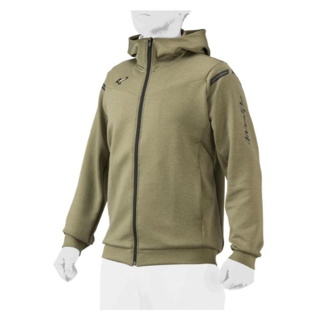 ミズノ 野球 フリース パーカー メンズ レディース ストレッチスウェットフーディ 12JEAK7349 MIZUNO