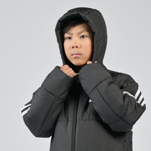 160cm アディダス ジュニア 中綿 ベンチコート ロングコート IL6088 楽天市場】アディダス ベンチコート 中綿ジャケット ジュニア