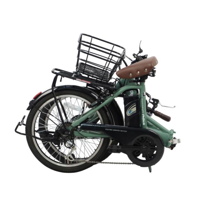 送料無料】折り畳み電動自転車 1年保証付き 20型電動アシスト自転車