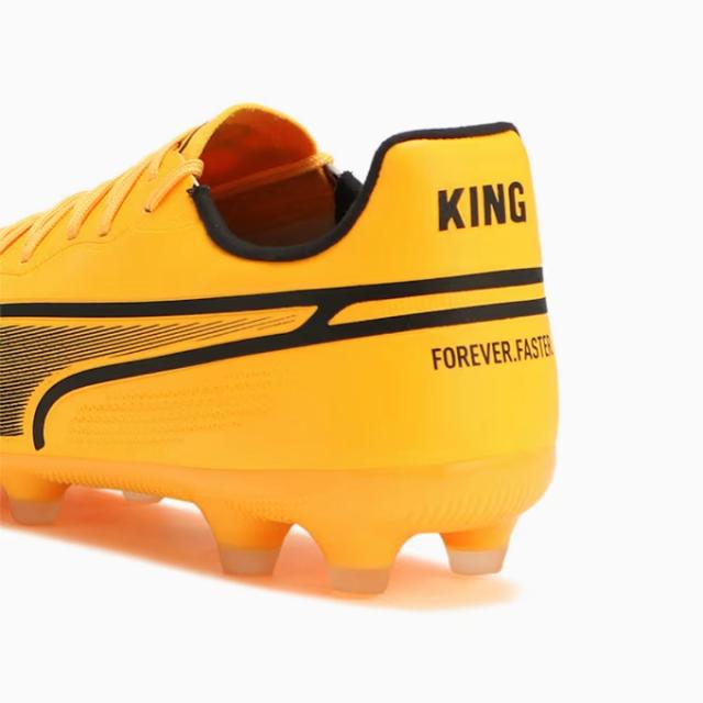 プーマ サッカースパイク メンズ プーマキングプロ HGAG 107567-04 PUMA　人気モデル　中学　高校　部活　クラブ　軽量　土グラウンド　人工芝　履き心地抜群　柔らかい_3
