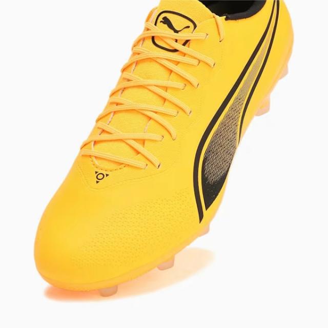 プーマ サッカースパイク メンズ プーマキングプロ HGAG 107567-04 PUMA　人気モデル　中学　高校　部活　クラブ　軽量　土グラウンド　人工芝　履き心地抜群　柔らかい_6