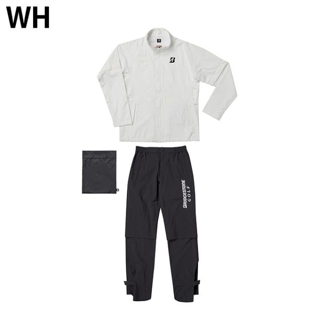 ゴルフ レインウェア メンズ ブリヂストン 水神 ブルー Mサイズ 楽天