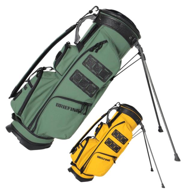 BRIEFING ブリーフィング　カモフラキャディバッグ スタンド付き BRIEFING ブリーフィング カモフラキャディバッグ スタンド付き