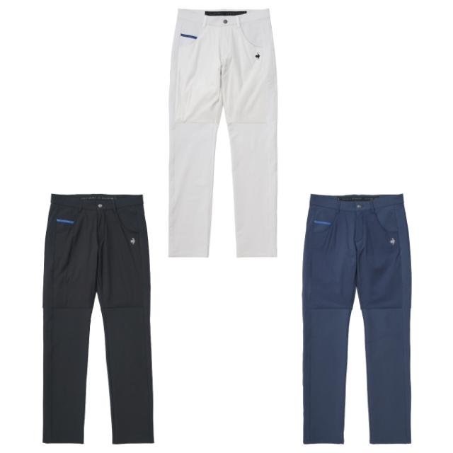 ルコックスポルティフ le coq sportif ゴルフウェア ロングパンツ メンズ ストレッチフォーサー 中わたハイブリットパンツ LG4FLP04M