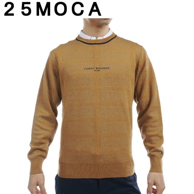 トミーヒルフィガーゴルフ TOMMY HILFIGER GOLF ゴルフウェア セーター メンズ ロゴジャガードクルーネックセーター THMA470_3