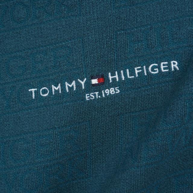 トミーヒルフィガーゴルフ TOMMY HILFIGER GOLF ゴルフウェア セーター メンズ ロゴジャガードクルーネックセーター THMA470_12