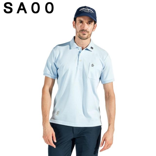 Munsingwear(マンシングウェア)半袖ポロシャツ MGMLJA32(ホワイト)ＬＬ マンシングウェア] 半袖ニットシャツ STANDARD ポロシャツ 再生