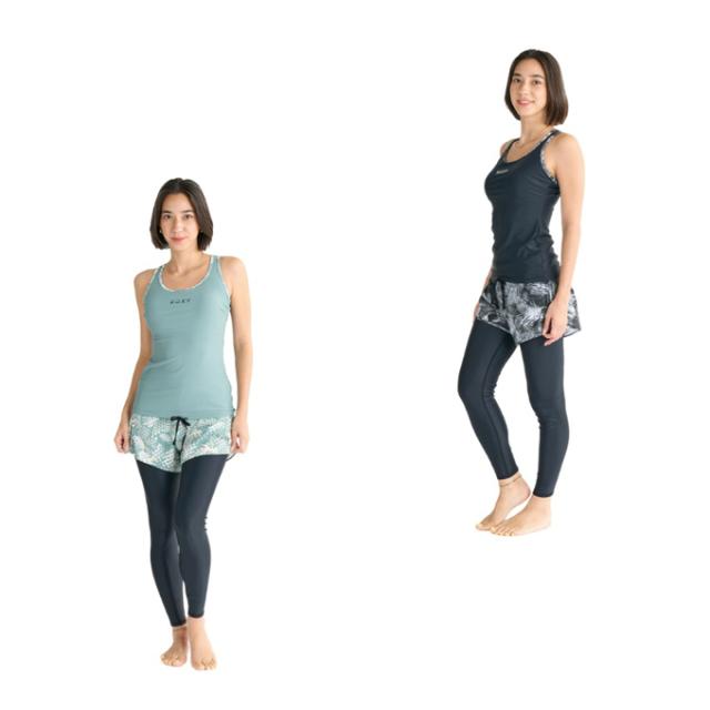 期間限定送料無料】ロキシー ROXY フィットネス水着 セパレート