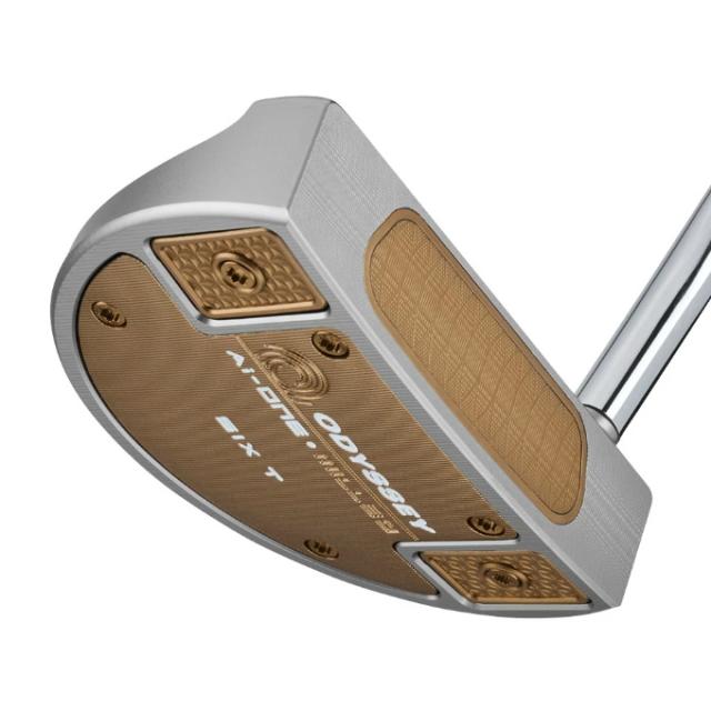 オデッセイ ODYSSEY ゴルフクラブ パター メンズ エーアイワン ミルド シルバー SIX T DBパター Ai-ONE MILLED SILVER PT SIX-T_1