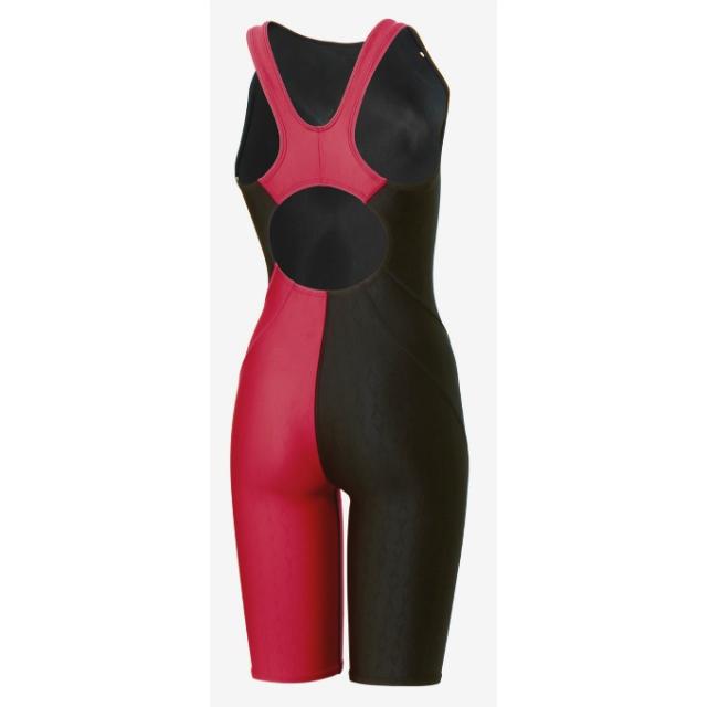 スピード Speedo FINA承認 競泳水着 スパッツ レディース フレックスシグマニューセミオープンバックニースキン1 SCW12505F-KR_1