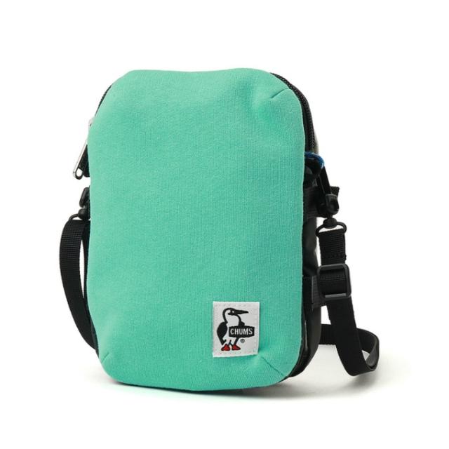 チャムス CHUMS ショルダーバッグ メンズ レディース ディバイドショルダースウェットナイロン Divide Shoulder Sweat Nylon CH60-3733-MINT/LT.GRAY