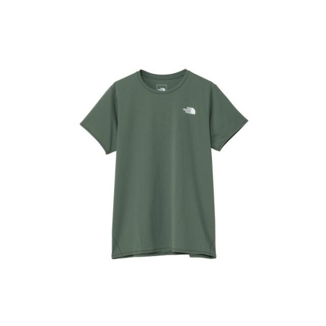 ザ・ノース・フェイス ランニングウェア Tシャツ 半袖 レディース ショートスリーブブリーズレンジランクルー S/S BRZRNG RUN CR NTW12598 DG ノースフェイス THE NORTH FACE